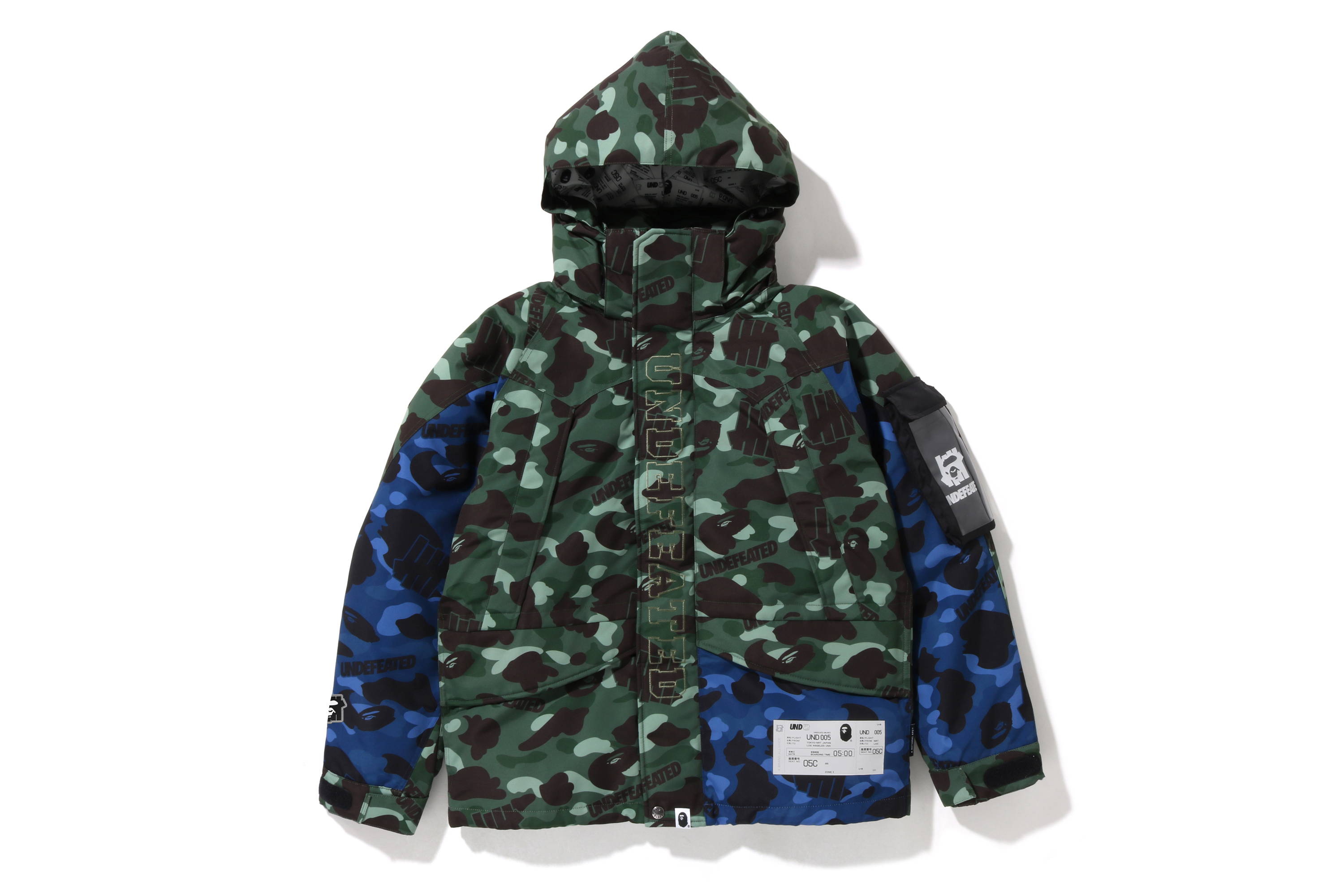 “PA BATHING APE × UNDEFEATED PRIMATES L/S