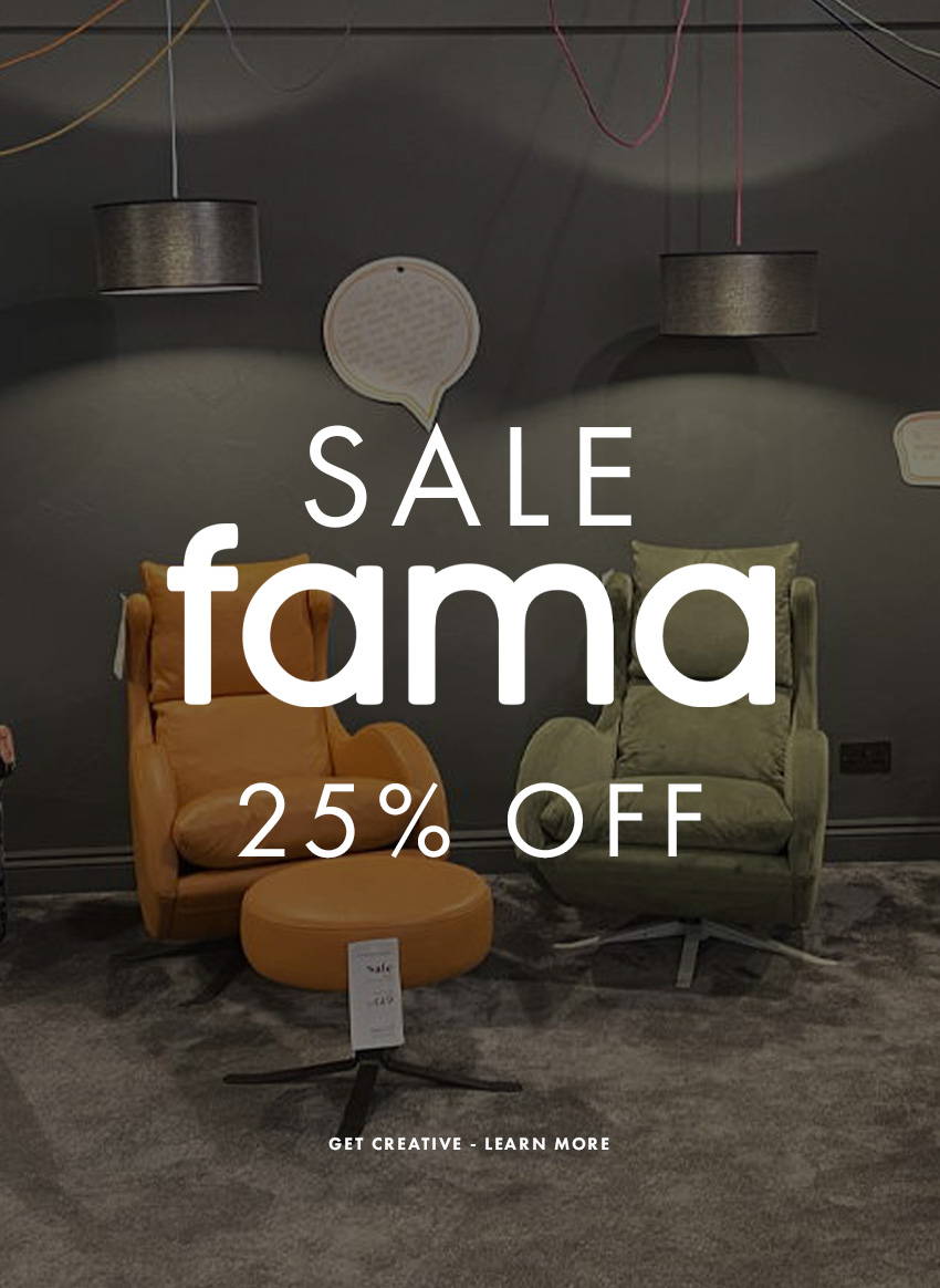 25% Off Fama Sofas & Chairs