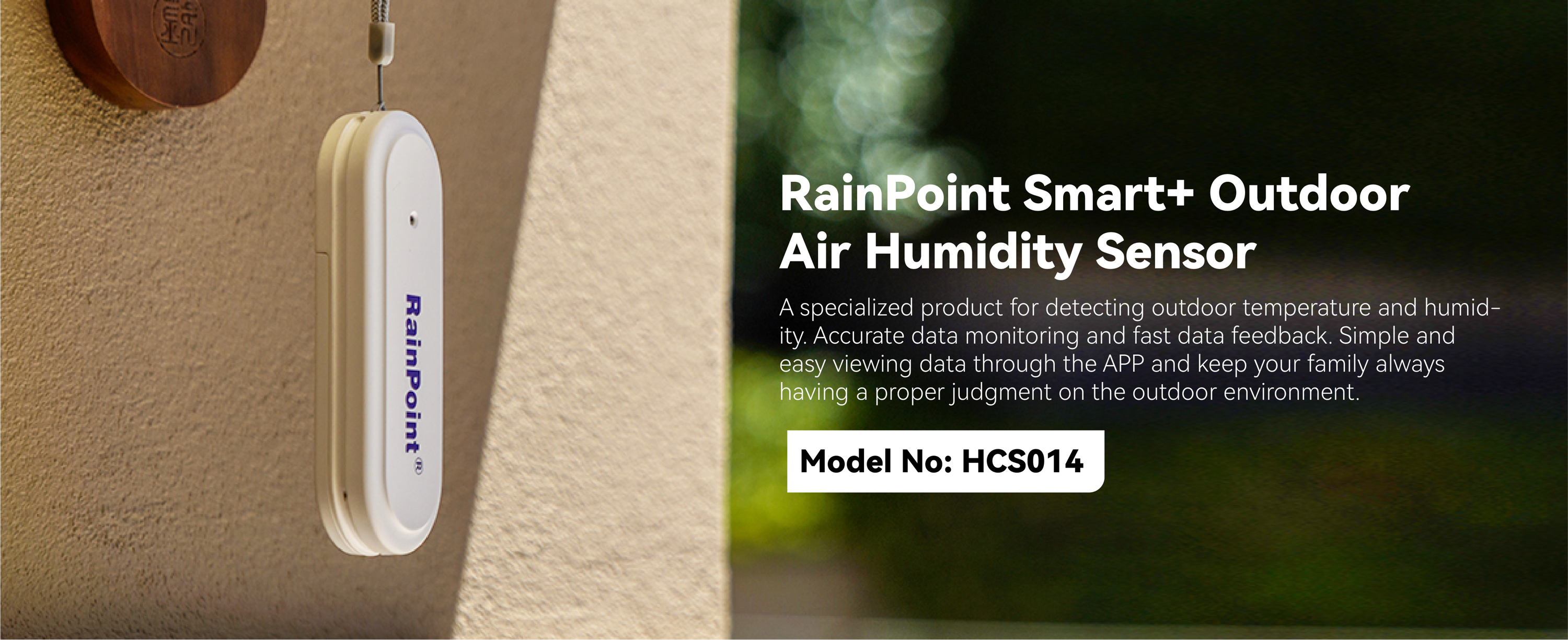 RainPoint Smart+ OutdoorAir Humidity Sensor