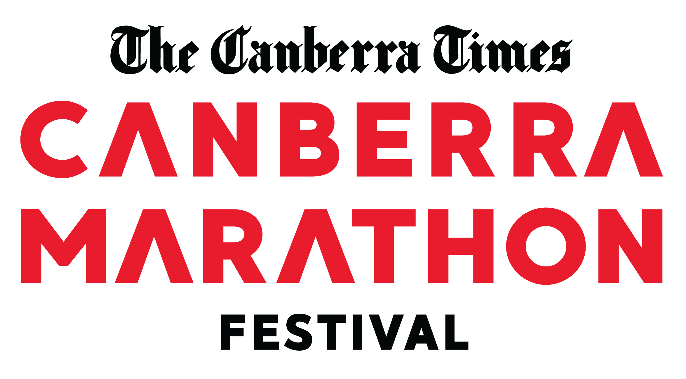 The Canberra Times Canberra Marathon Festival logo.