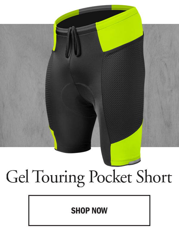 gel touring bike shorts