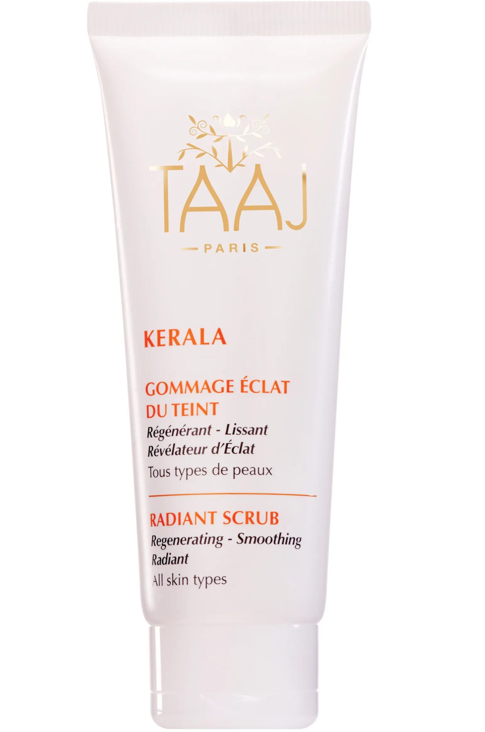 Face Scrub exfoliant smoothing and ayurvedic TAAJ