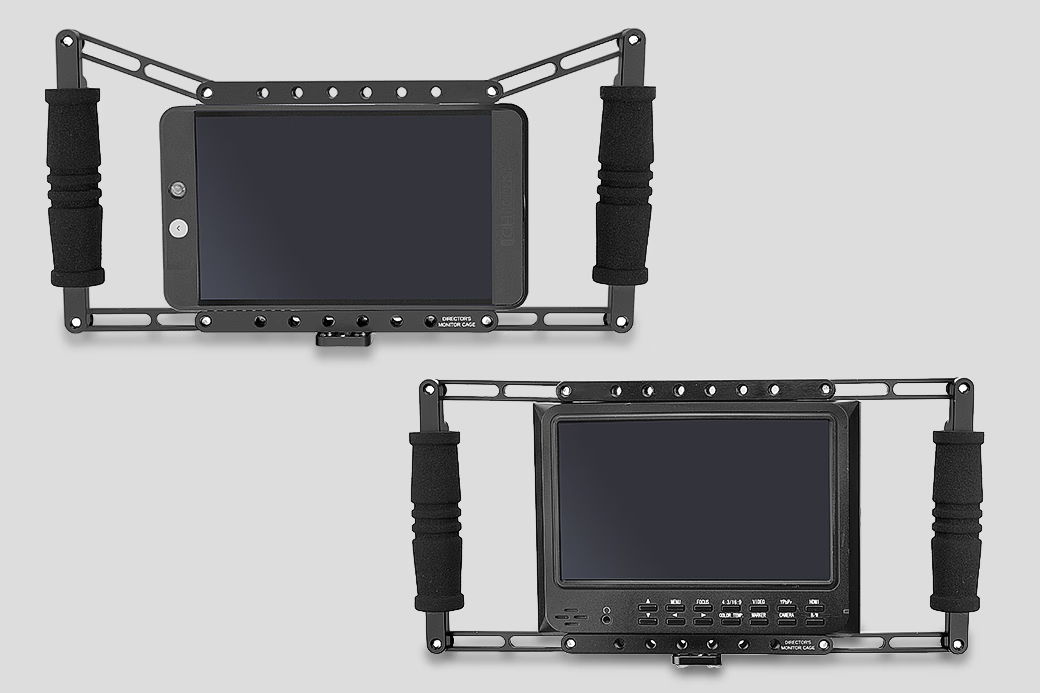 Proaim Director's Cage for 4”-7” LCD Camera Monitors | With V-Mount Plate