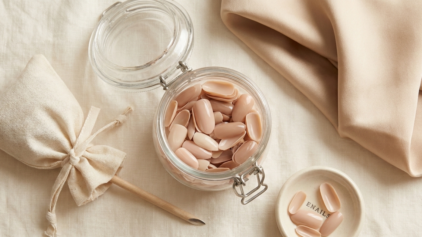 Editorial visual for the section: Step Six: Store Reusable Press-Ons Properly