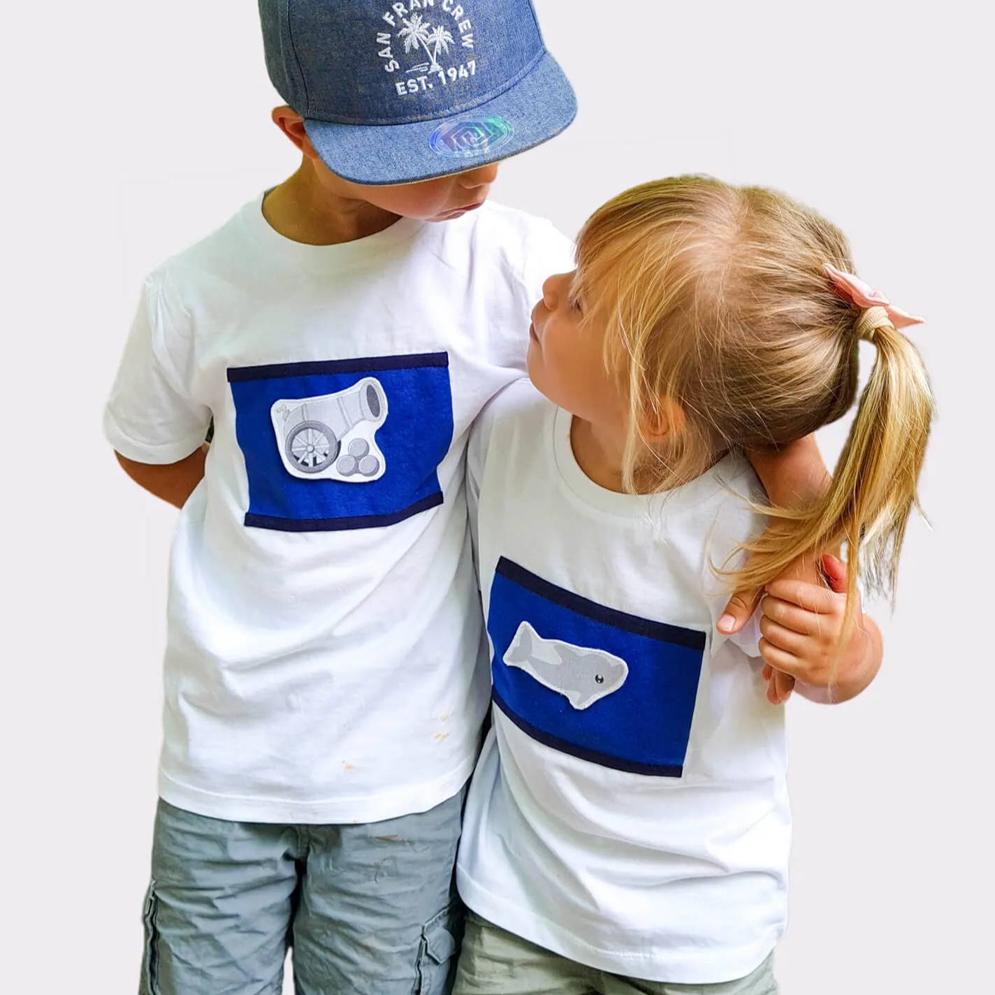 T-Shirt selbst gestalten für Kinder, Unifarben