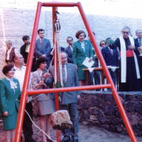 Laying the first stone