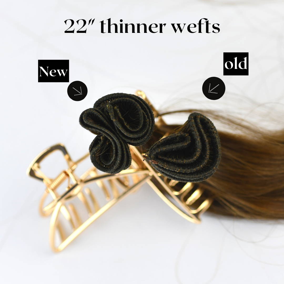 Hand tied wefts upgrades