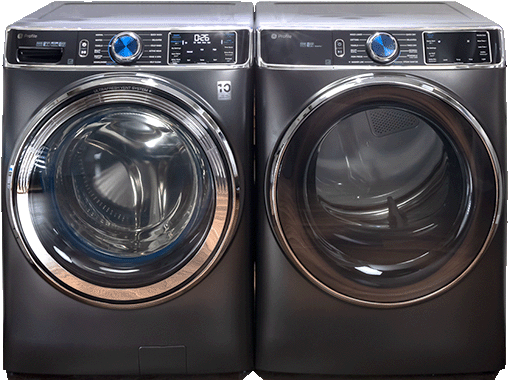 GE Profile Front Load Washer & Dryer