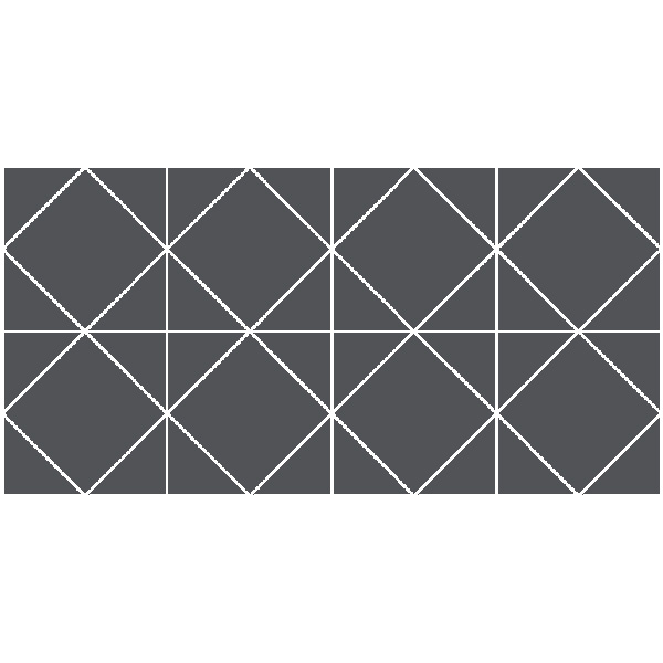 Acoustic square tiles design