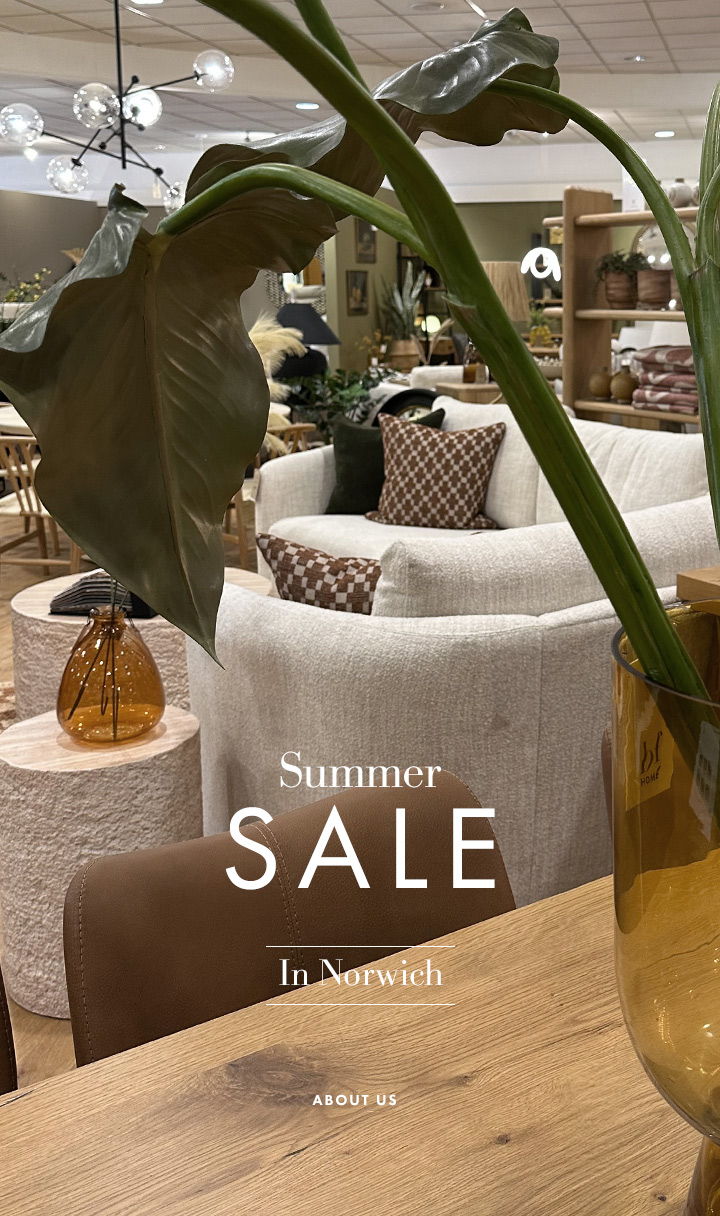 BF Home interior photo featuring vases, plants and a sofa, in Norwich