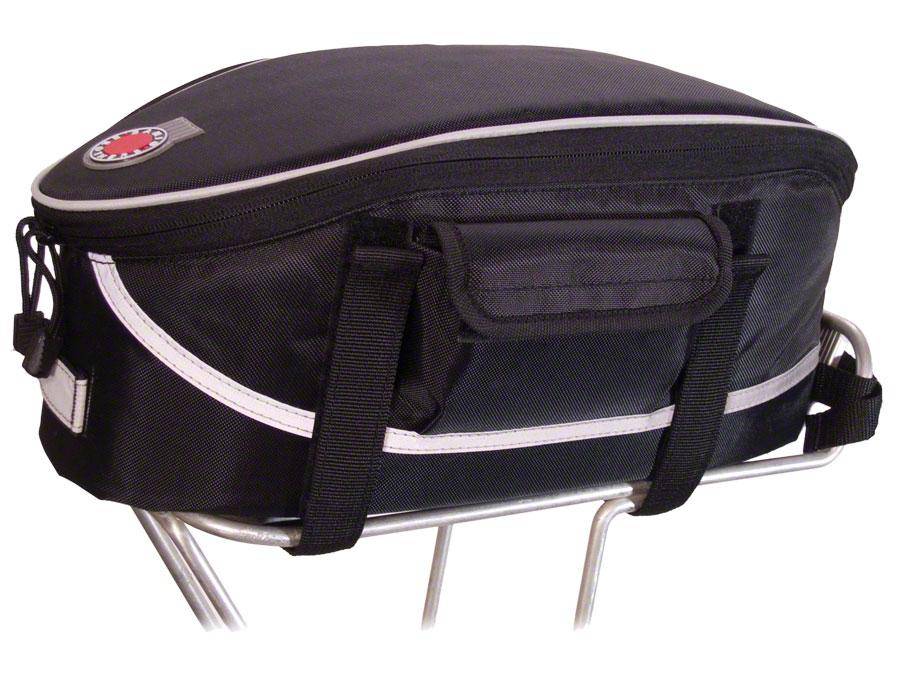 Use panniers and bags to keep stuff safe and dry