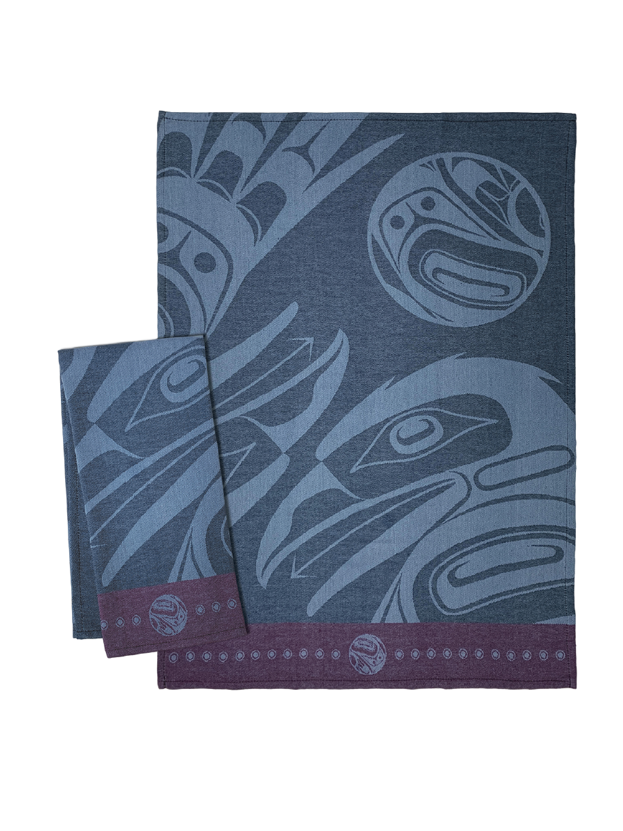 Raven Moon Tea Towel