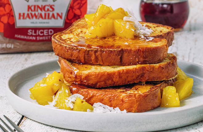 COCONUT FRENCH TOAST