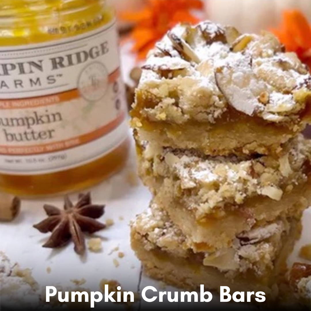 Pumpkin Crumb Bars