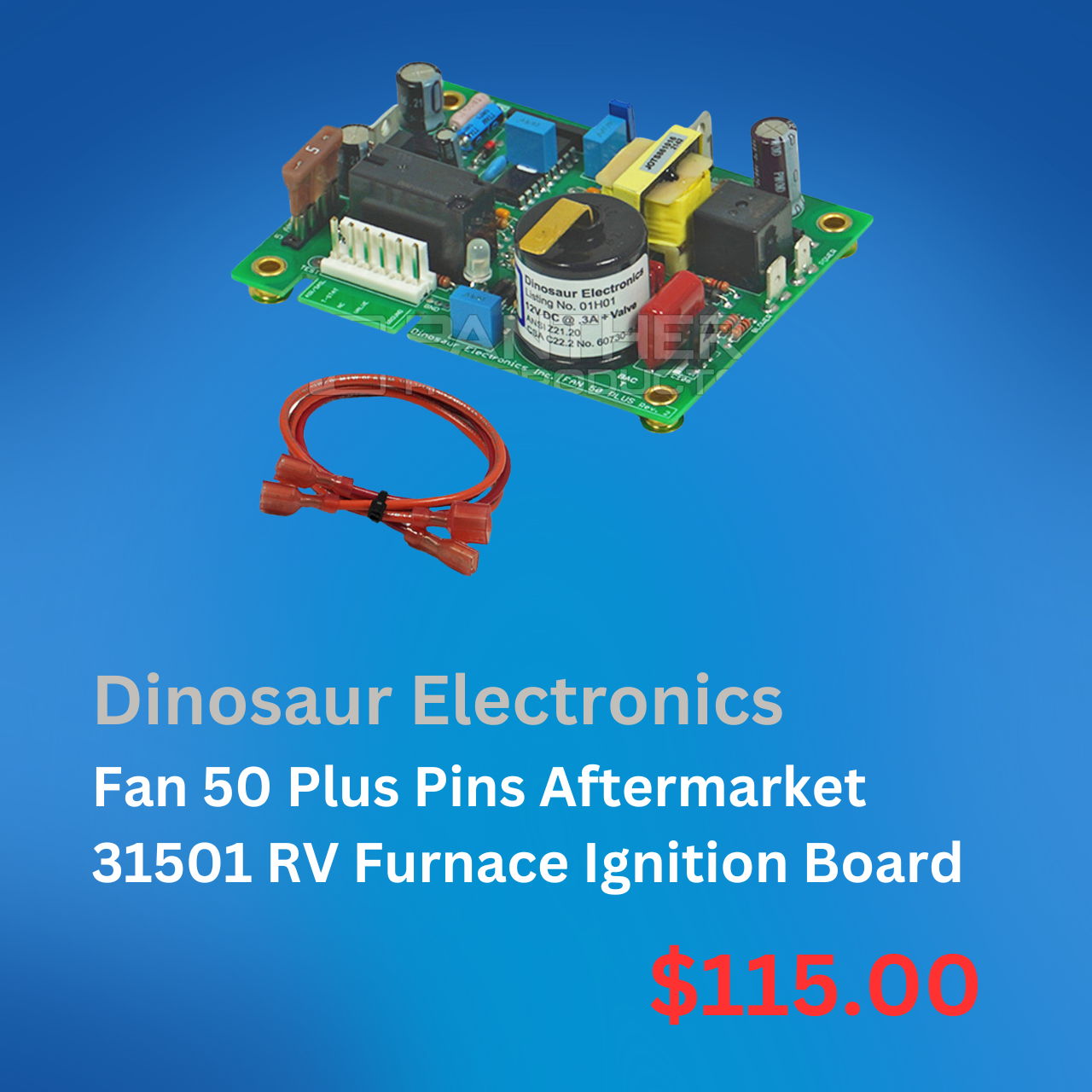 Dinosaur Elect. Fan 50 Plus Board