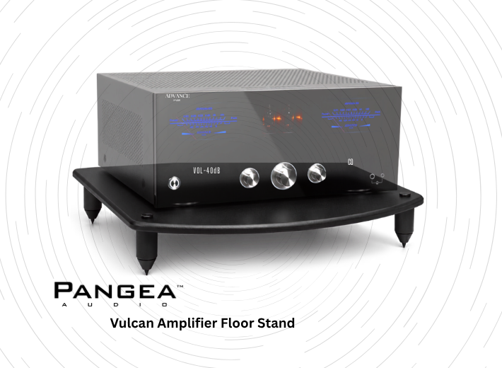 Pangea Audio Vulcan Amplifier Stand with Advance Paris amp