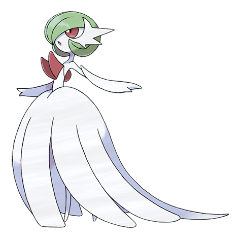 A photo of the pokemon Gardevoir