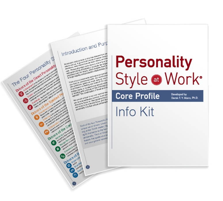 Personality Style At Work In Depth HRDQ