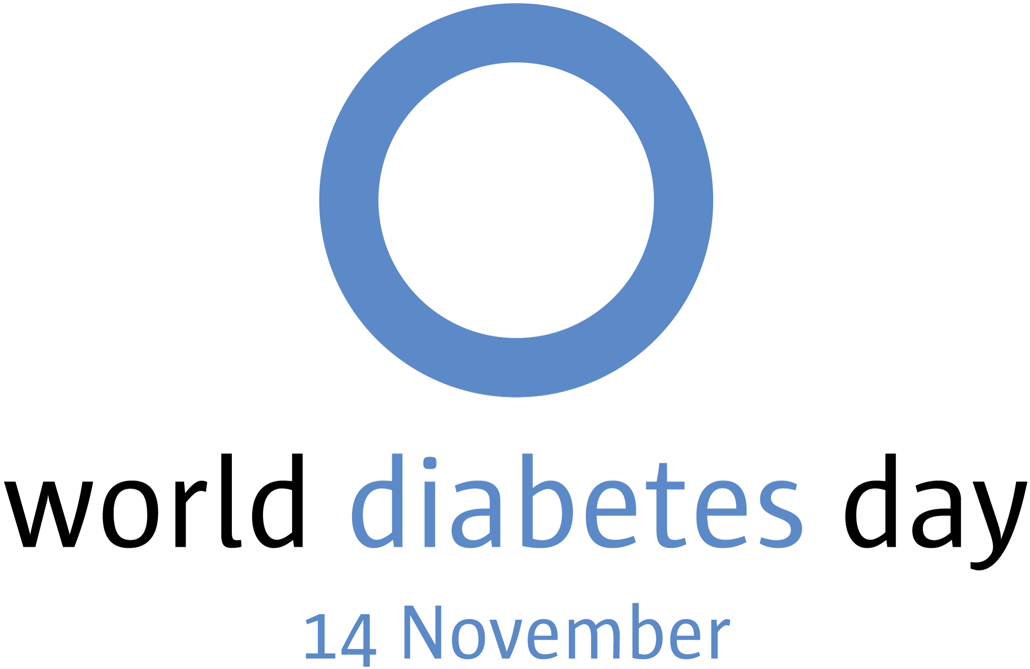 World Diabetes Day Logo, World Diabetes Day is on November 14th