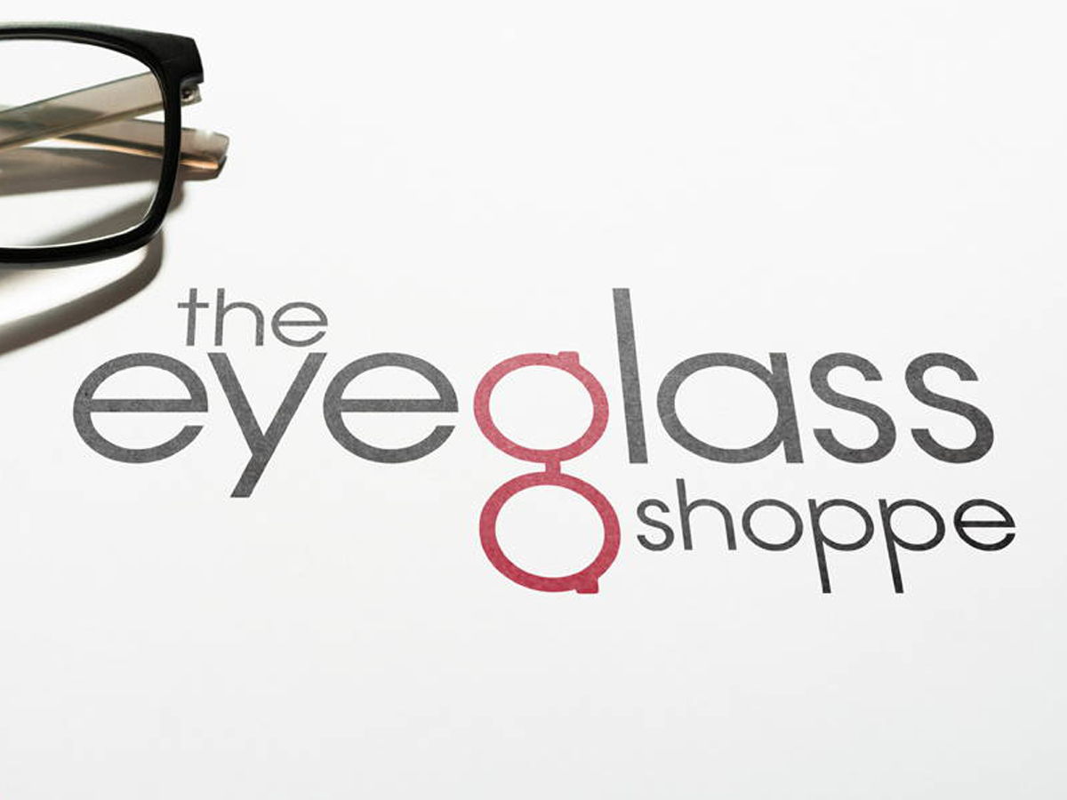 Eyeglass Shoppe logo design by New Era Print Solutions in Mississauga