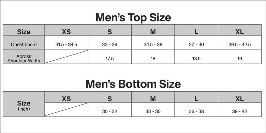 Muji Size Chart | lupon.gov.ph