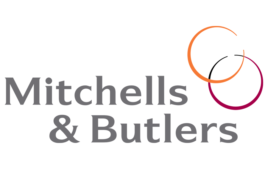 Mitchells & Butlers logo with interlocking circles.