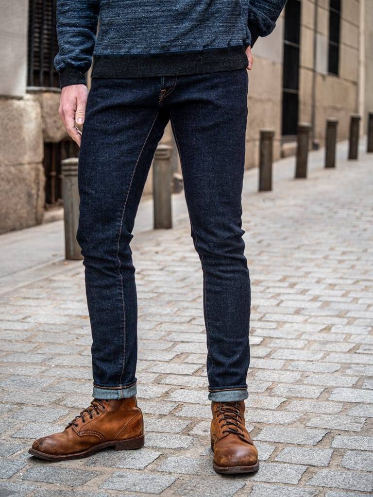 ONI Denim Light indigo Stretch jeans