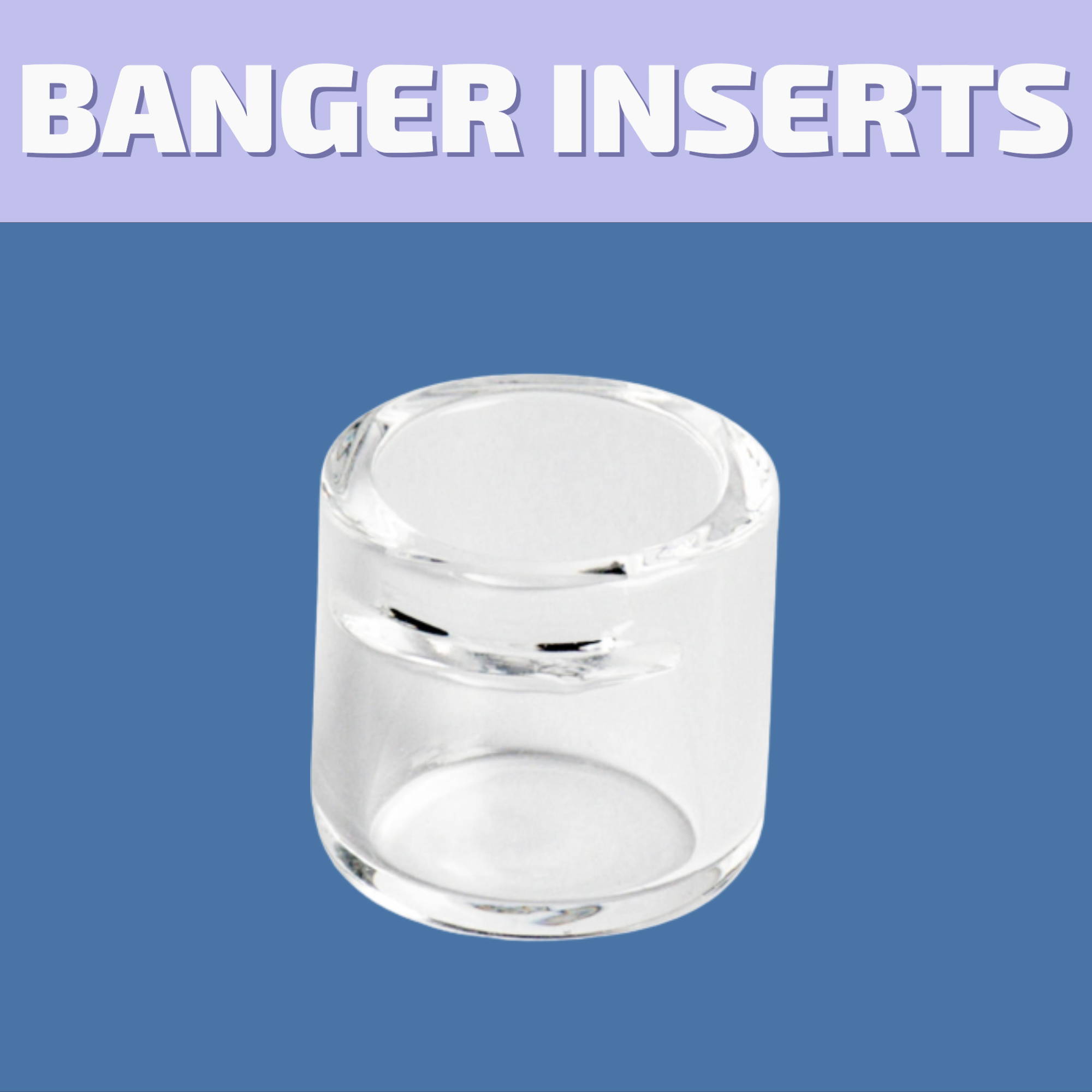 Buy Banger Inserts for your Dab Rig for lower temperature dabs online for same day delivery in Winnipeg or visit our dispensary on 580 Academy Road. 