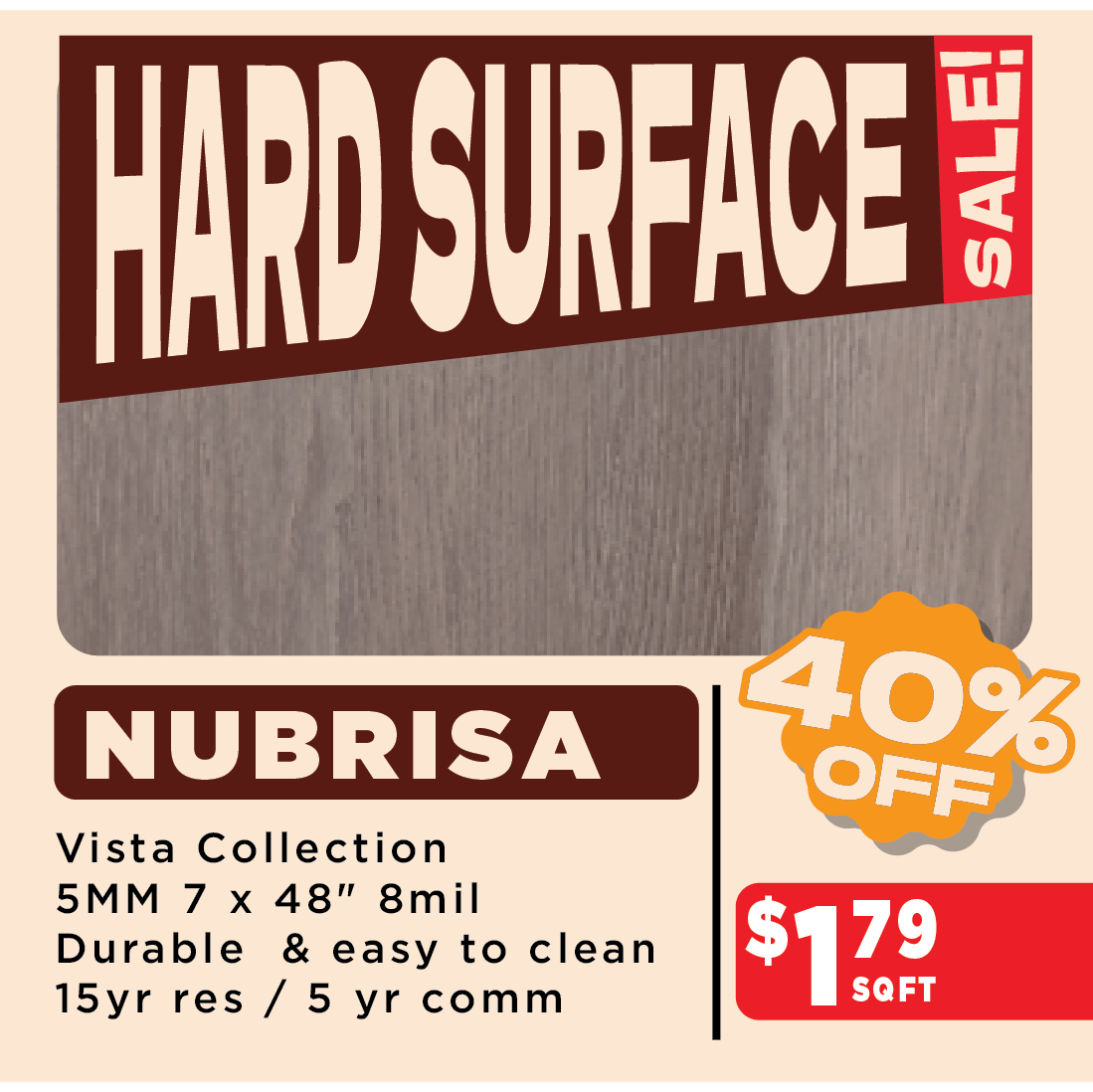 Nubrisa Vista Collection Sale