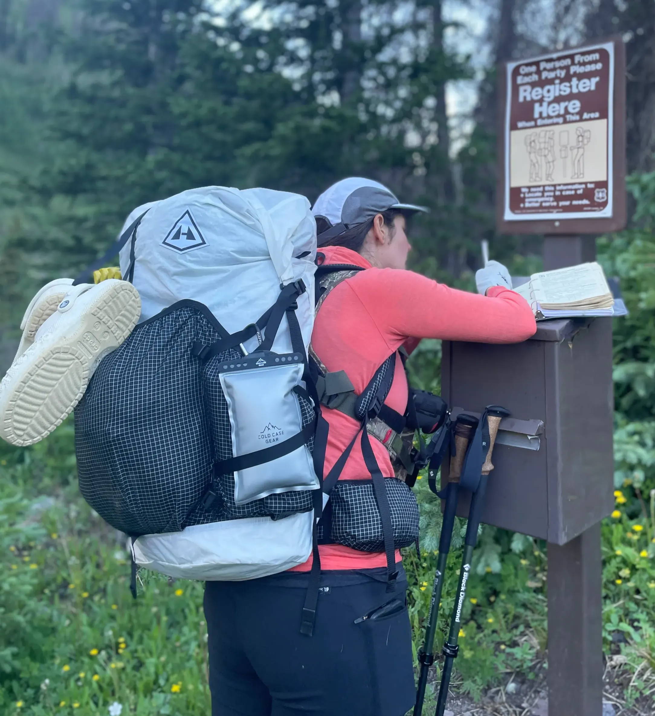 Even if you're just starting to get into backpacking, consider purchasing or renting a quality backpack.