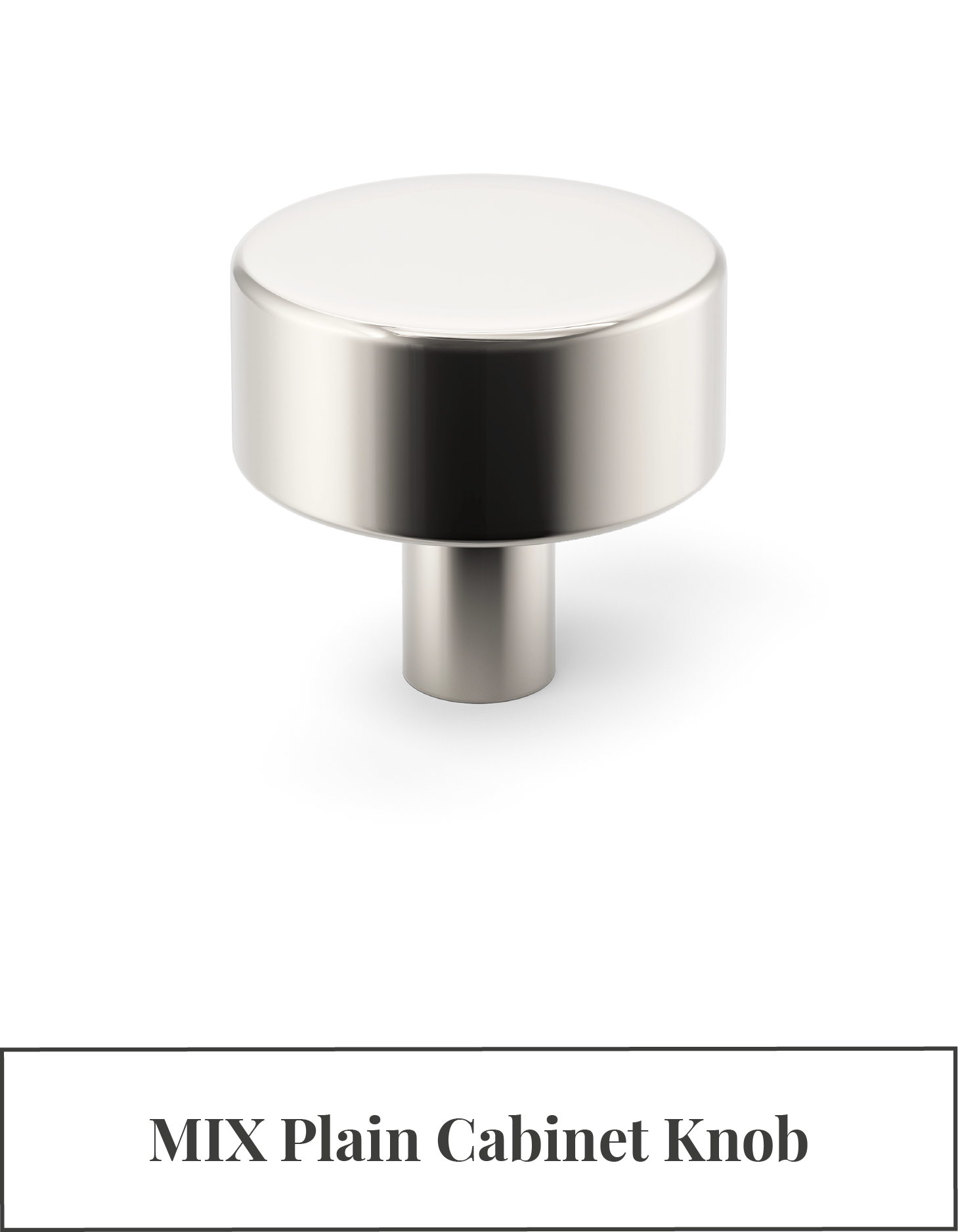 MIX Plain Cabinet Knob