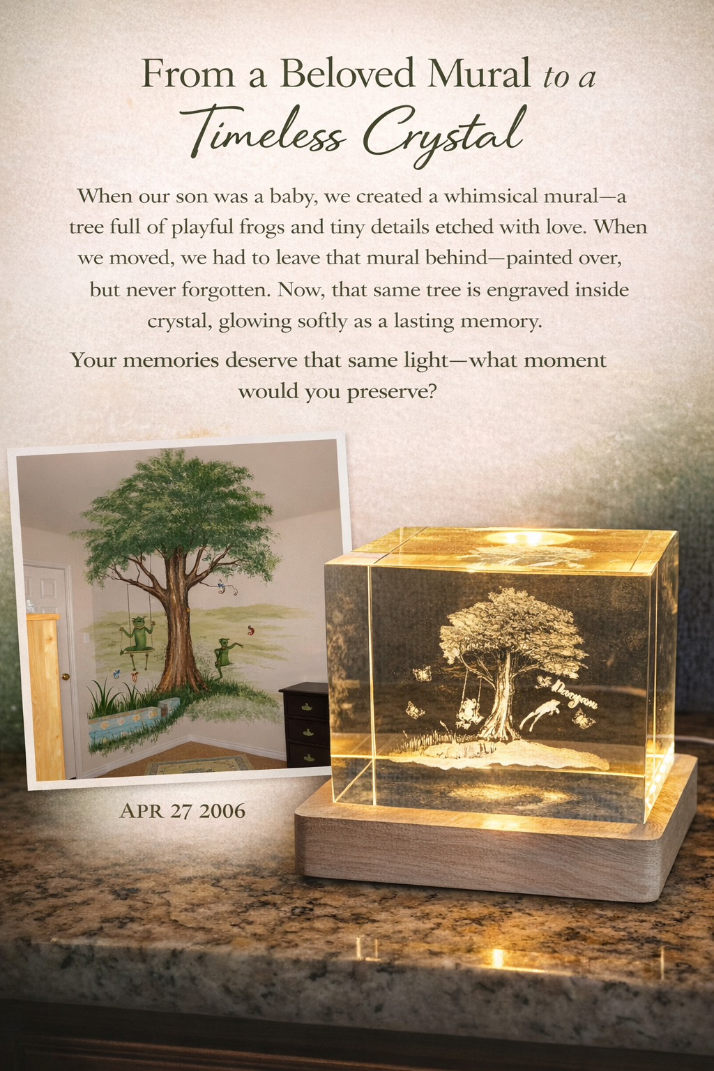 timeless crystal story