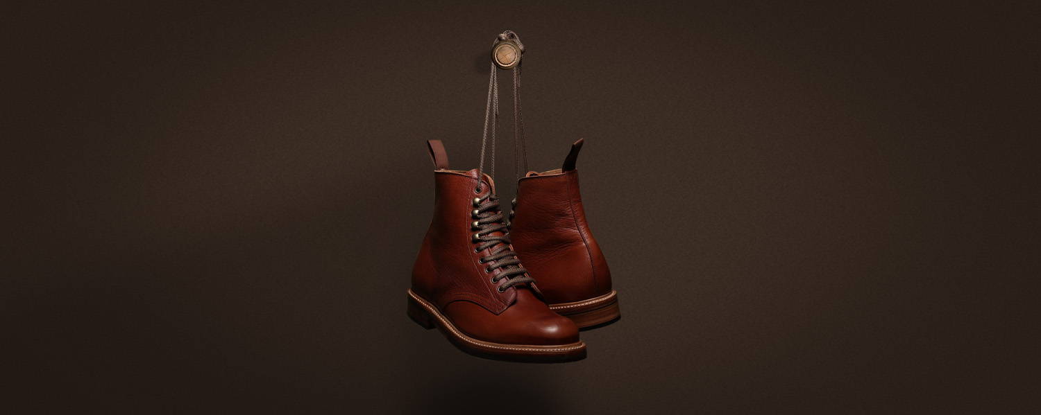 Grenson Jude. Mens Boots made from the Billy Tannery. 
