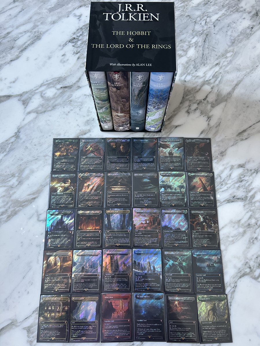 Box set of J.R.R. Tolkien's 