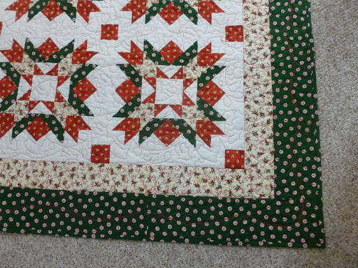 example of a wide border on a quilt