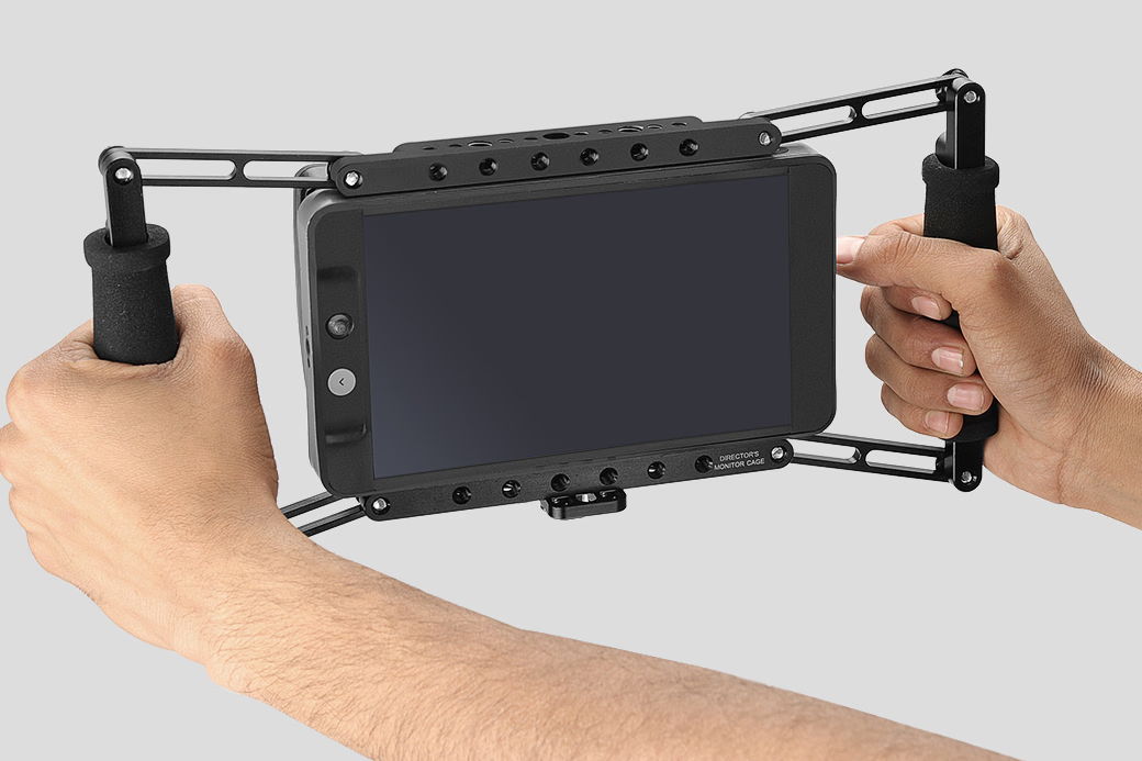 Proaim Director's Cage for 4”-7” LCD Camera Monitors | With V-Mount Plate