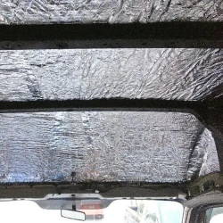 Heat Wave Pro insulation for van roof