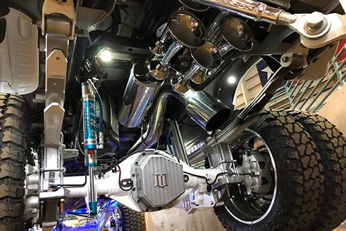 Josh's 2018 Ford F350 Dually Train Horn Install