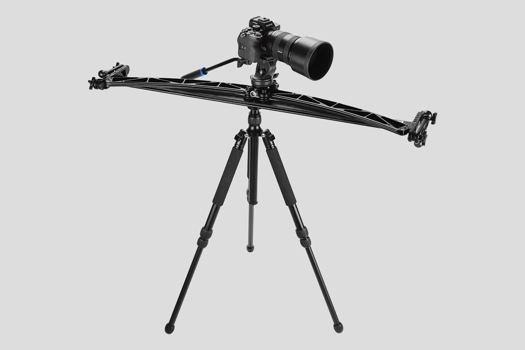 Proaim Curve-N-Line 2-way Camera Video Slider | Available Sizes: 2ft, 3ft & 4ft