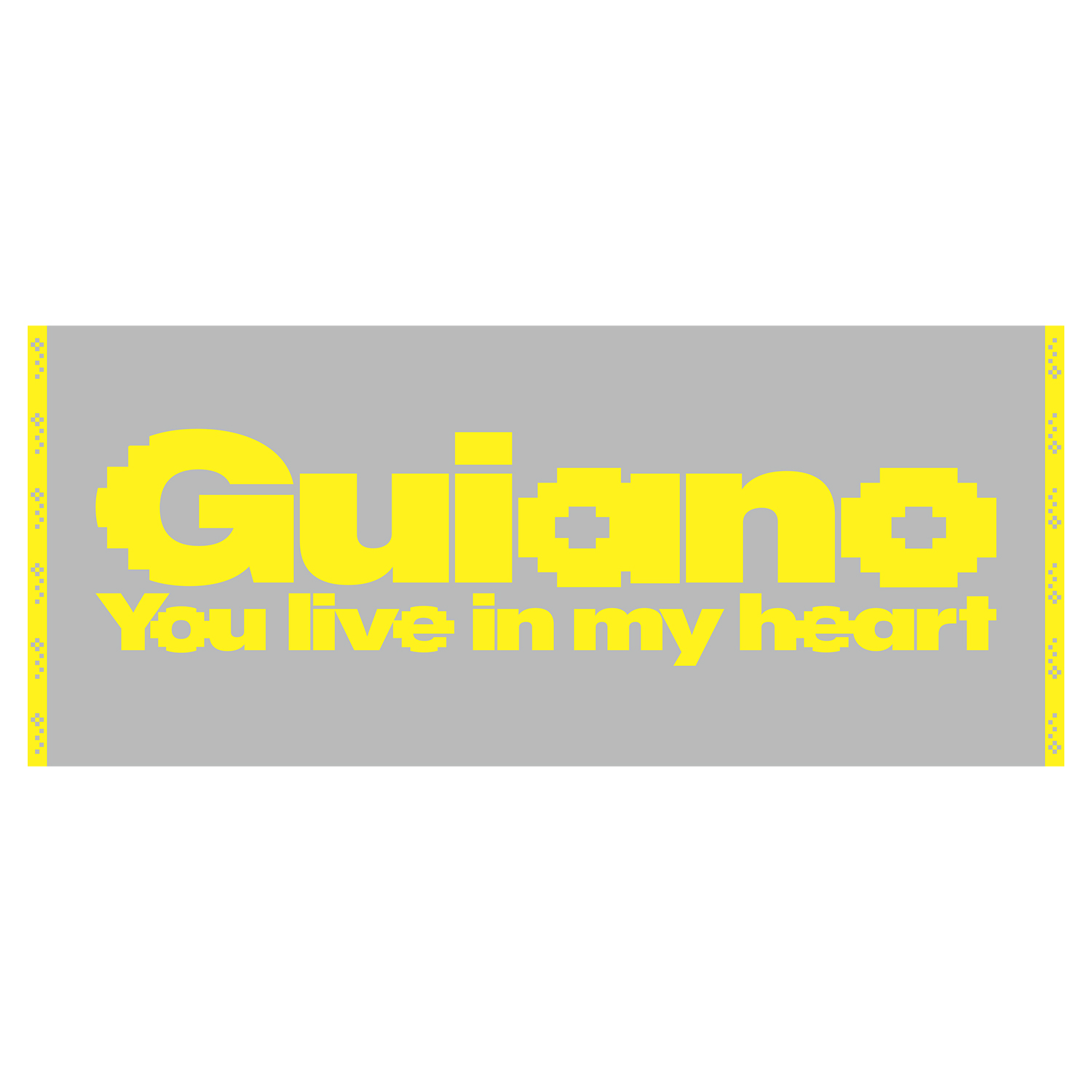 「Guiano Split Tour 2026 」フェイスタオル