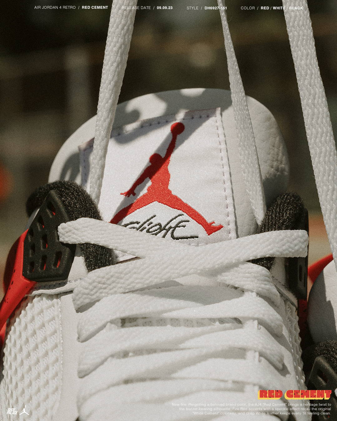 SNEAKER NEWS: Air Jordan 4 Red Cement Release