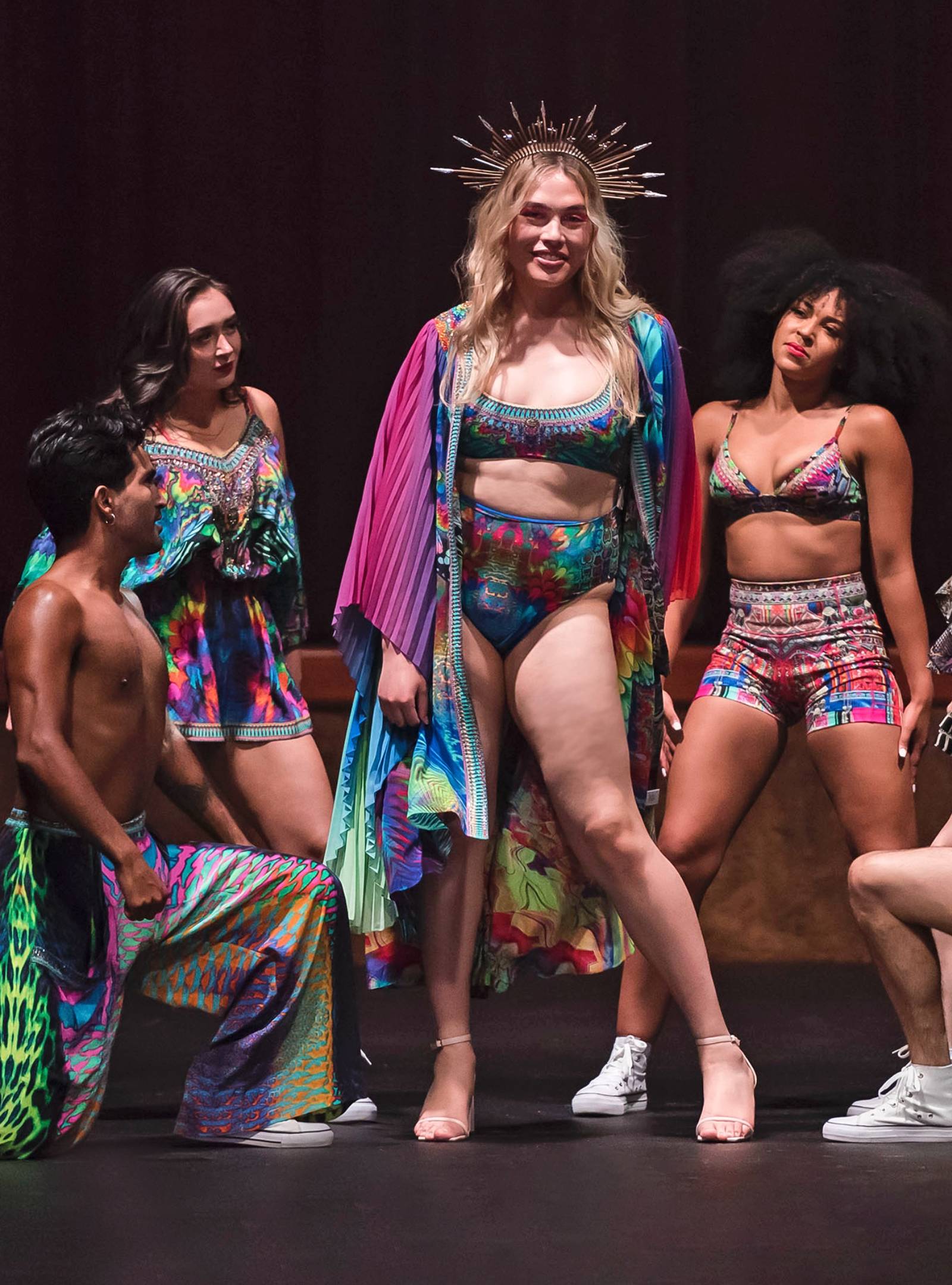 CAMILLA Melbourne Fashion Week 2021 | CAMILLA Rainbow Clothing on models