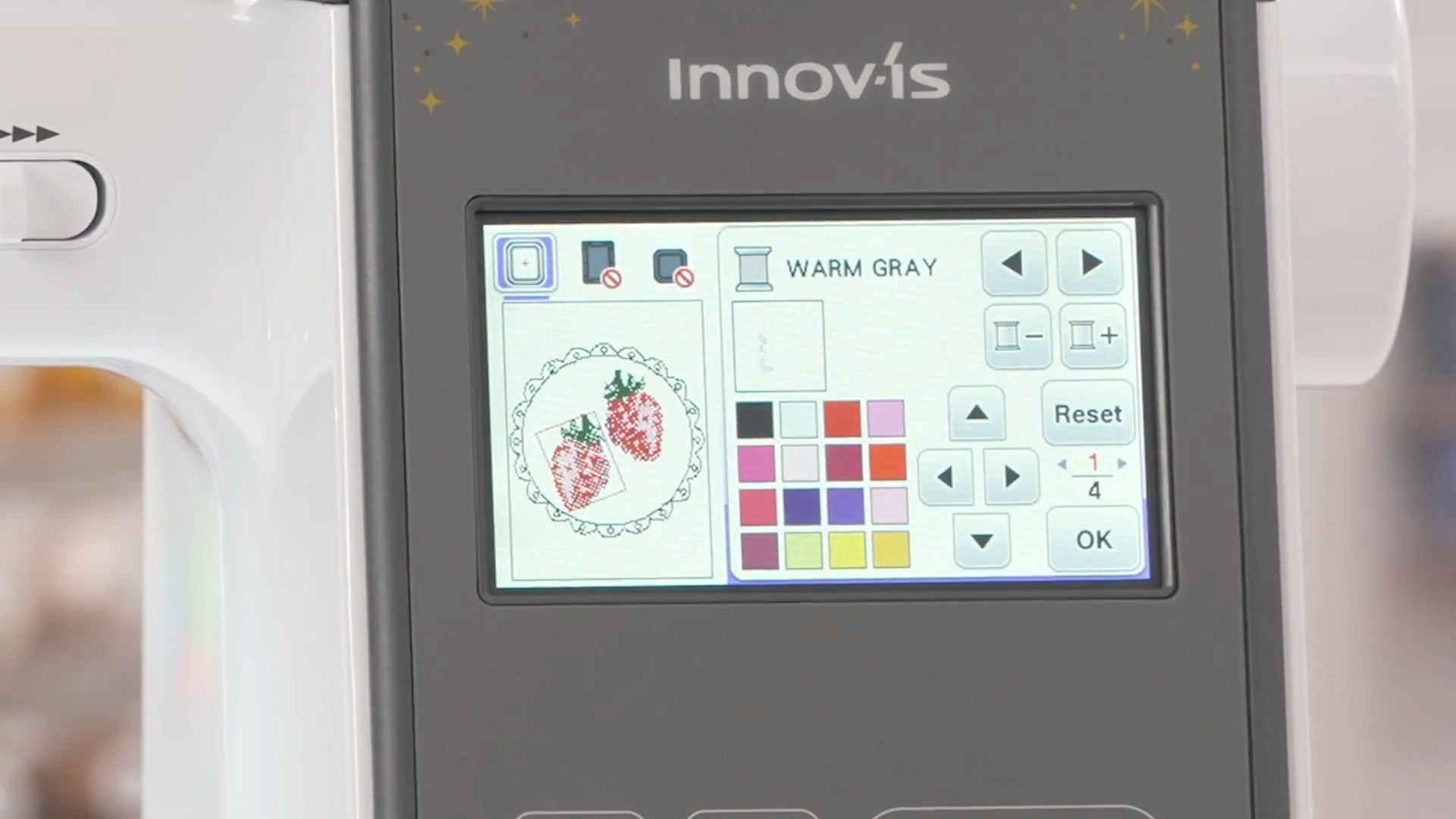 Brother NS2850D Sewing and Embroidery Machine Editing Designs