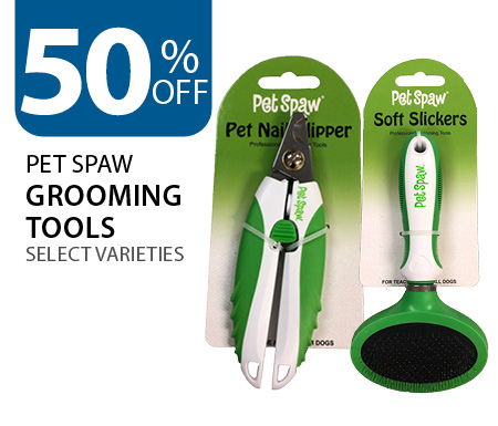 50% off Pet Spaw grooming tools. Select Varieties