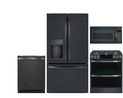 Group of black slate appliances