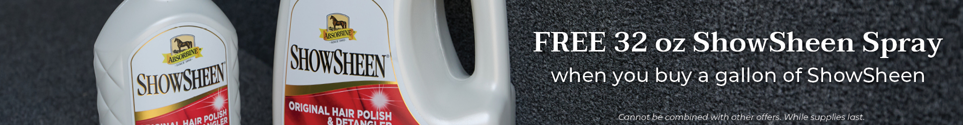 Free 32 oz. shower spray with purchase of select household cleaners.