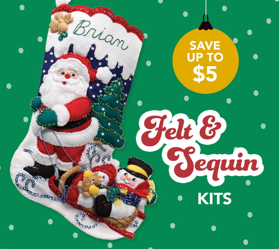Felt & Sequin Kits Save up to $5