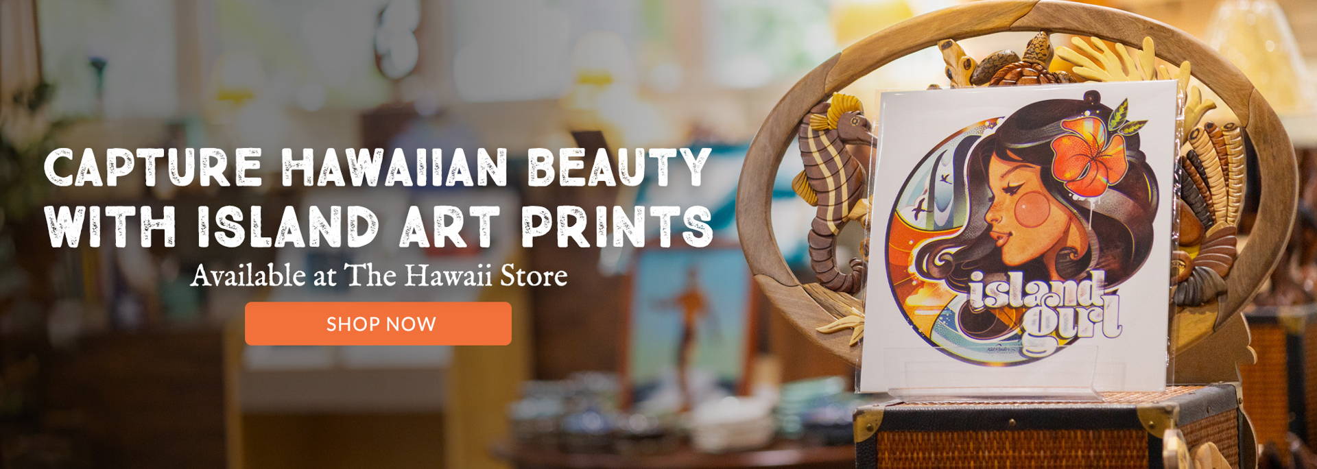 Immerse yourself in the enchanting allure of Hawaii through our exquisite island art prints. Elevate your space with the vibrant colors and captivating scenes that capture the essence of Hawaiian beauty. Explore our collection, available exclusively at the Hawaii Store.