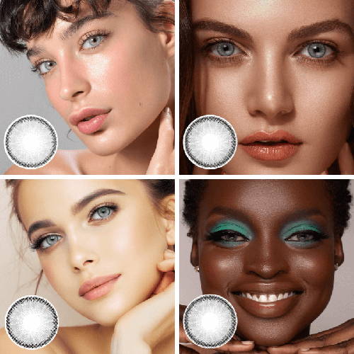 The Best Colored Contacts According to your Skin Tone