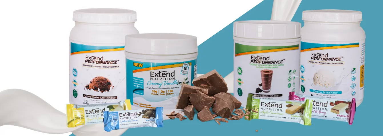 Clinically Proven Diabetic Protein Bars & Shakes designed to help control blood sugar.